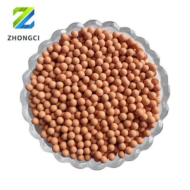 Byen lwen-enfrawouj seramik boul dlo filtre medya